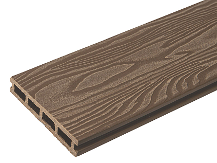 Купить Террасная доска ДПК TalverWood двухсторонняя 3000х150х25мм Орех - изображение 5